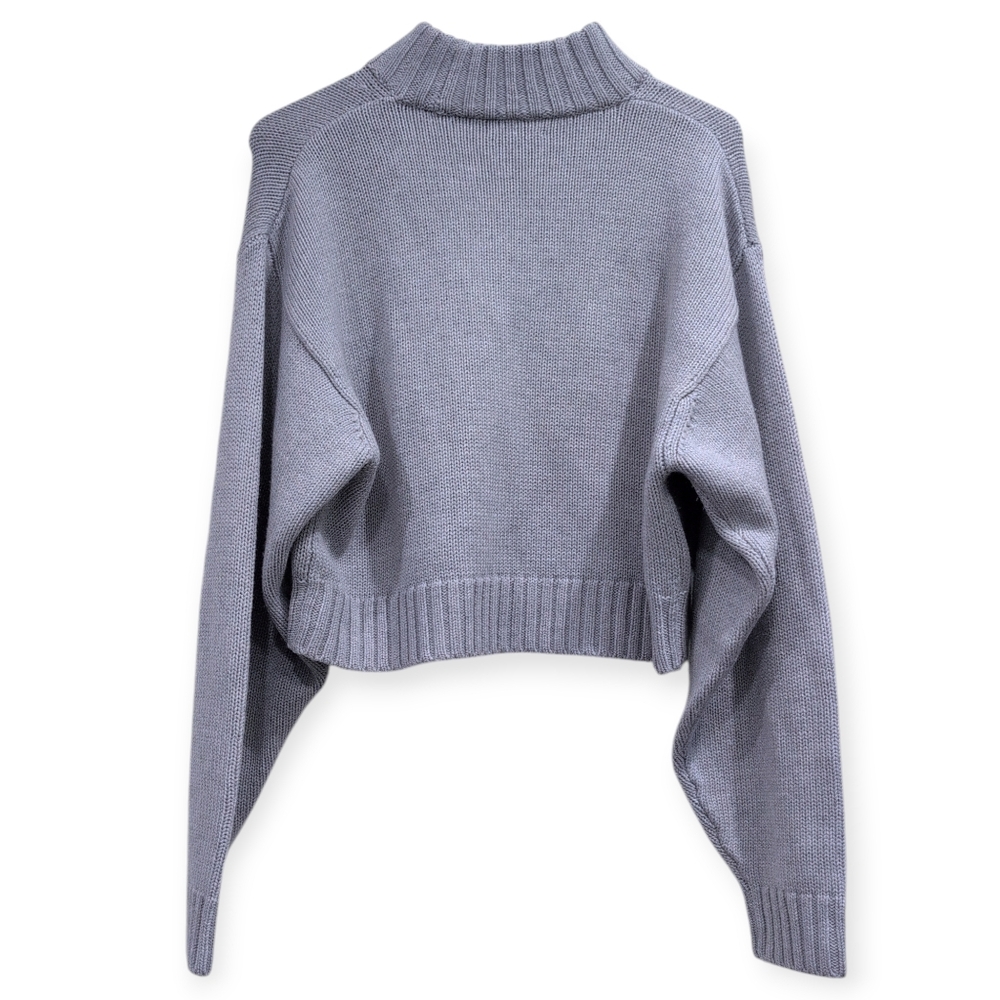 Aritzia Wilfed Free wool cropped Crop turtleneck  Crop Long Sleeves  Medium - Picture 2 of 5